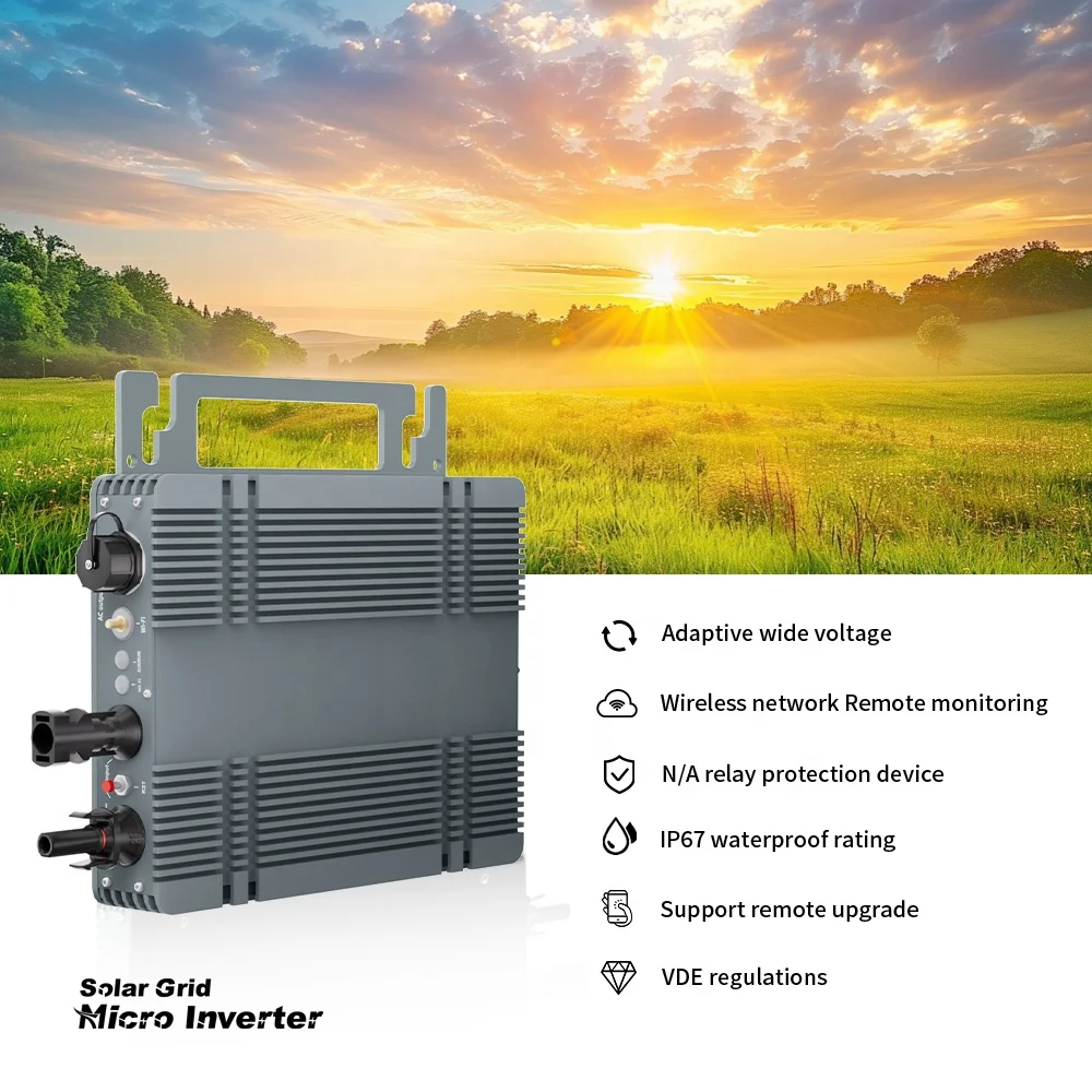 New Innovation Zumax 300W 400W 500W Smart Solar Micro Mini Inverter 600W/800W with Solar Converter DC to AC