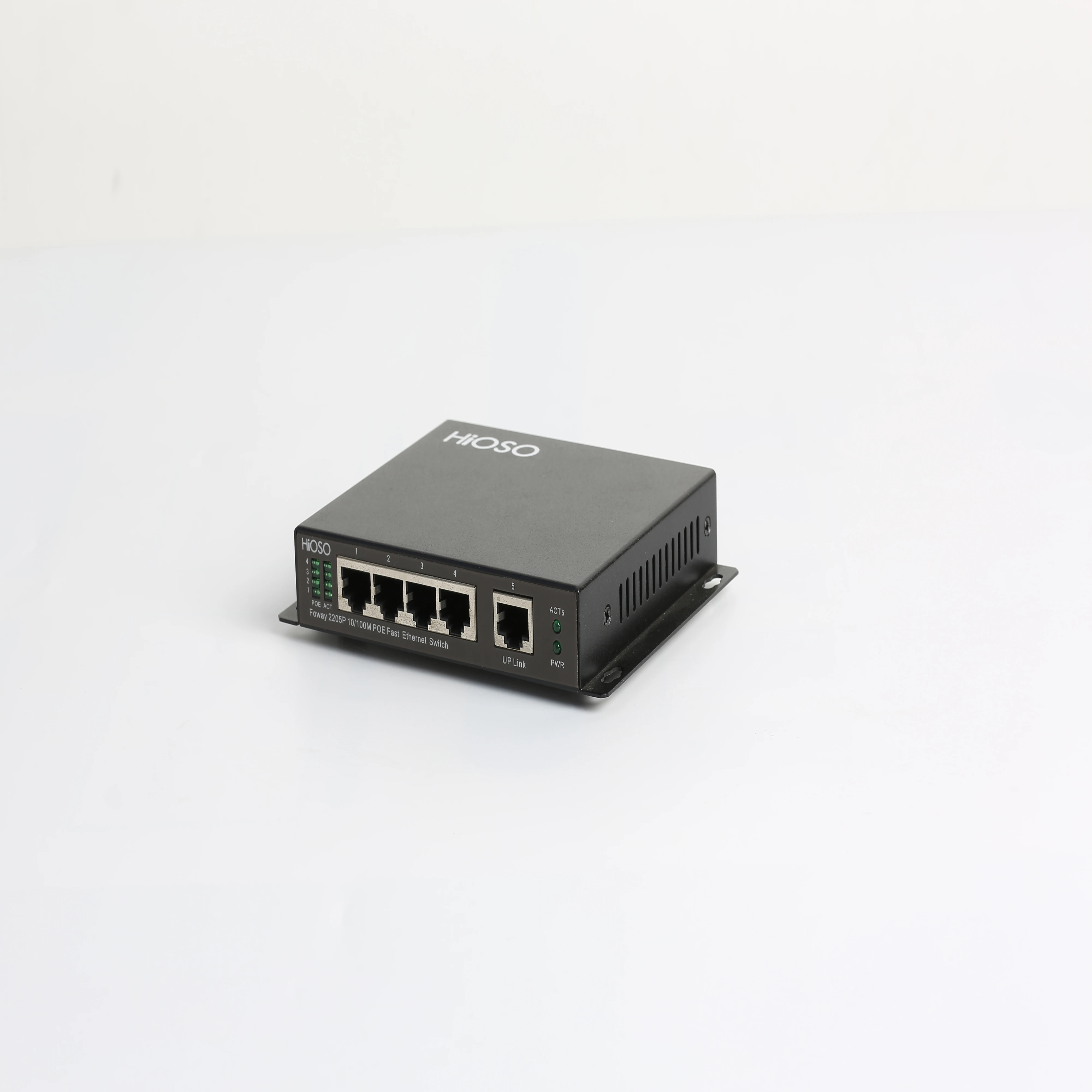 4 100M ports PoE switch unmanaged 48V poe switch Total power 70W network switch with CE certificate
