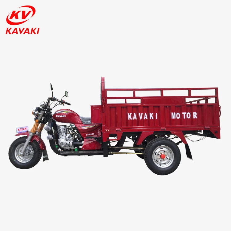 Модный дизайн 200cc двигатель на бензине большой емкости грузовой трехколесный велосипед с 3 колесами в