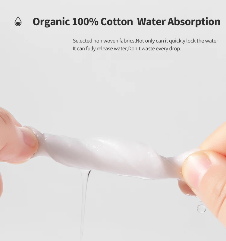 OEM High Quality Portable Soft Dry Makeup Removing Wipes (new)