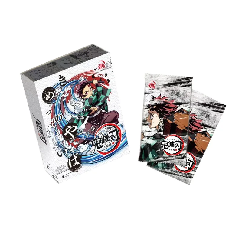 2024 Новый бустер Kule Demon Slayer Kimetsu no Yaiba замок бесконечности Jikashe коллекционная карточная игра для коллекции