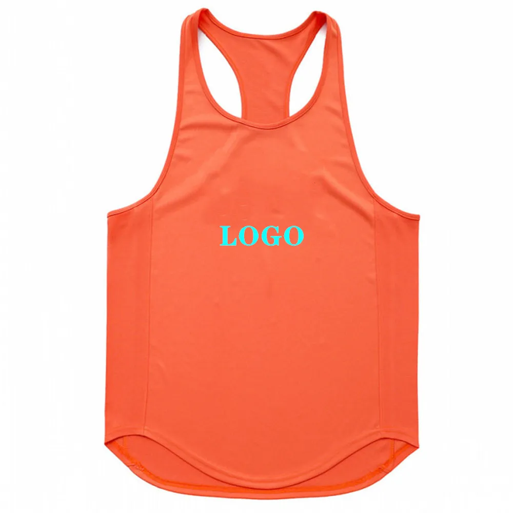 Лидер продаж, повседневная майка для тренировок мышц, майка с принтом логотипа на заказ, мужские тренировочные топы из спандекса, мужское нижнее белье