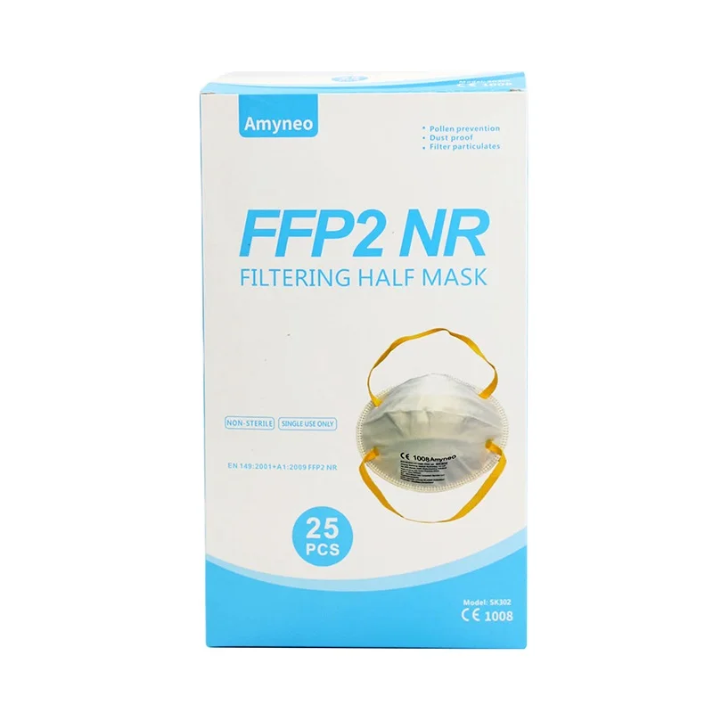 Whitelist Manufacturer CE Hot Sale EN149:2001+A1:2009 Non Medical Respirator FFP2 Face Mask FFP2 Cup Mask