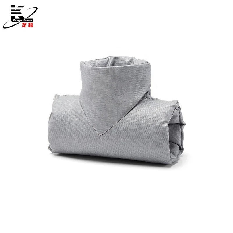 Fiberglass Removable Pipe Thermal Insulation Jacket Covers