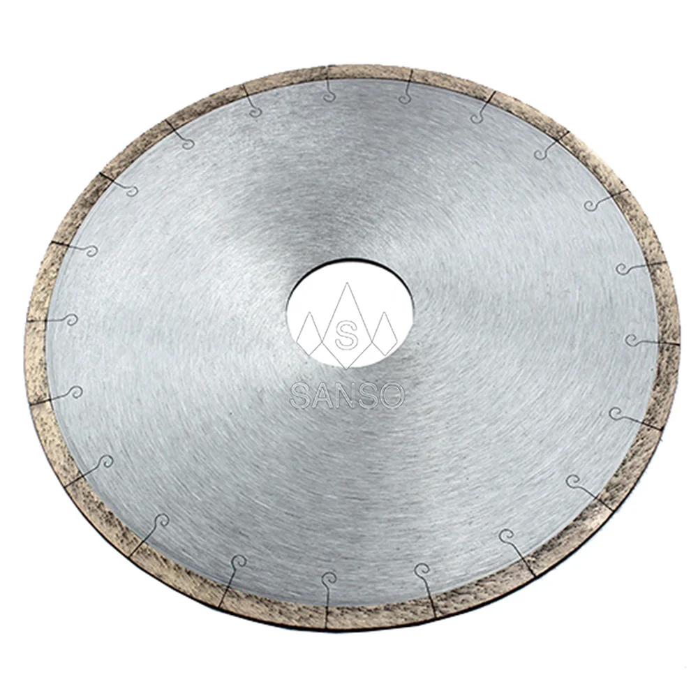 Granite Super Thin Continuous Rim Diamond Marble Cutting Discs Saw Blade For Concrete Cutting