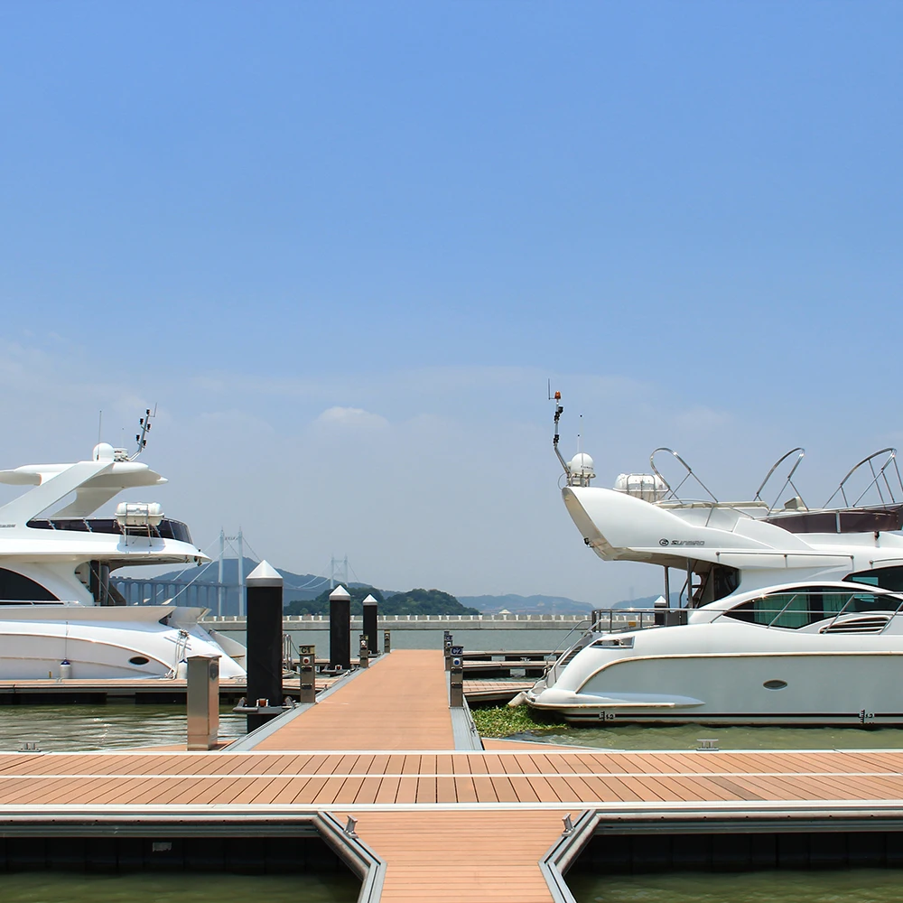 Floating Dock Manufacturer Marine Aluminum Floating Pontoon Walkway Plastic Boat Floating Dock Bridge