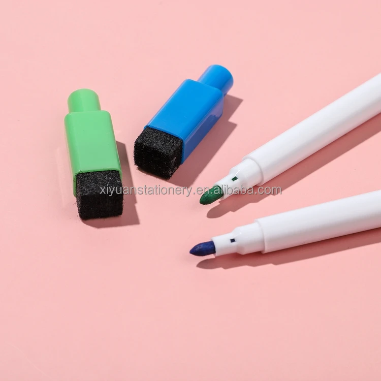 Whiteboard Marker Pen with Black and Red Ink School Use Whiteboard Word Tool