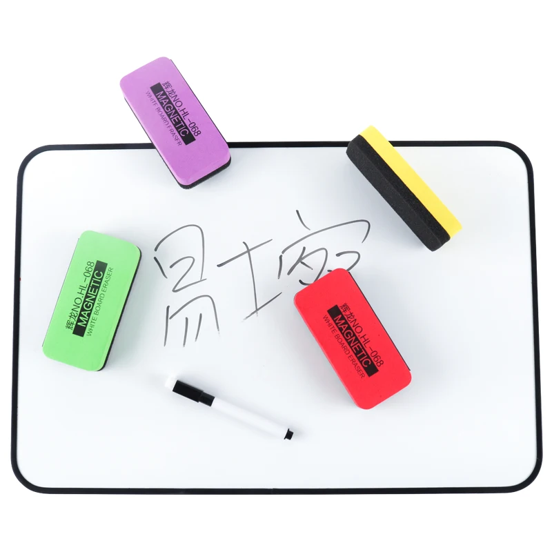 Custom High Quality Blackboard Glass Board EVA Dry Eraser Whiteboard Eraser Cleaner Eraser for White Board