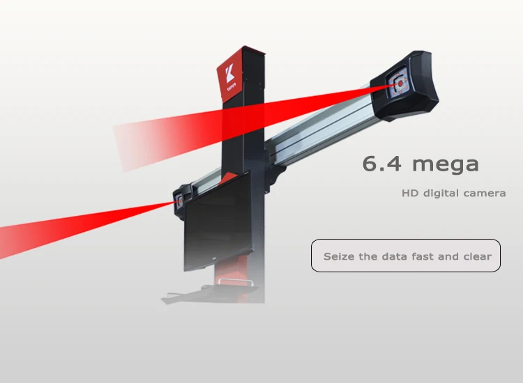 TOP Lawrence K5800 wheel alignment manual lifting wheel alignment garage equipment