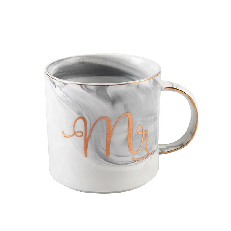 Marble Nordic Custom Logo Handmade Recycled Creative Japanese Pink Coffee Ceramic Porcelain Mug