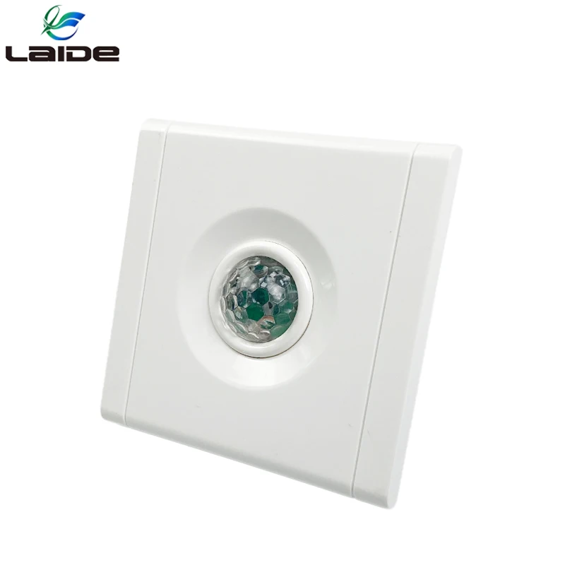 220V AC Wall  Microwave Movement Detector Automatic turn off 360 degree Radar Motion sensor switch for LED lighting