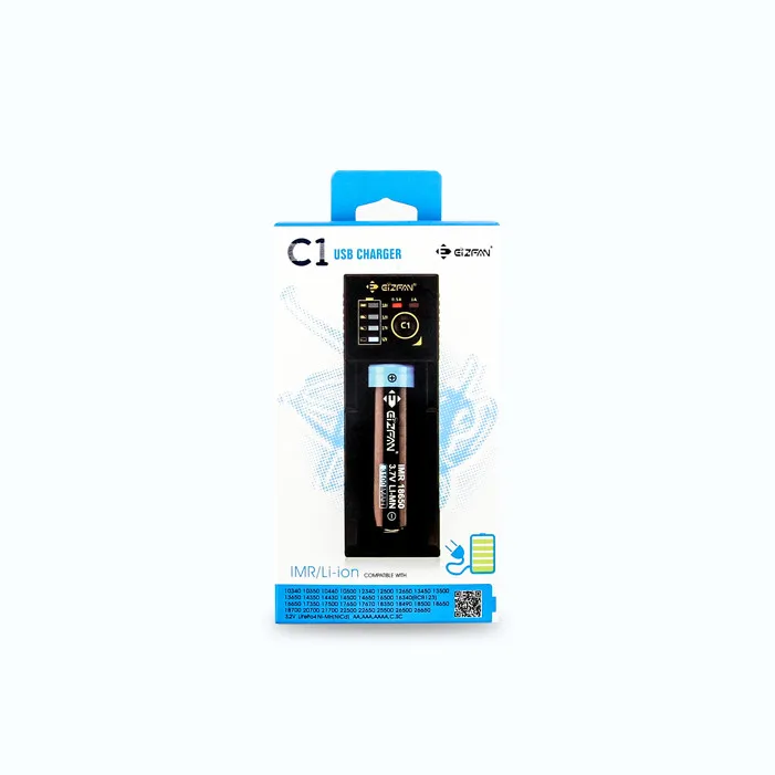 Оптовая продажа универсальное зарядное устройство Eizfan C1 USB 18650 для аккумуляторных батарей 1 2 в 3 6 В 7