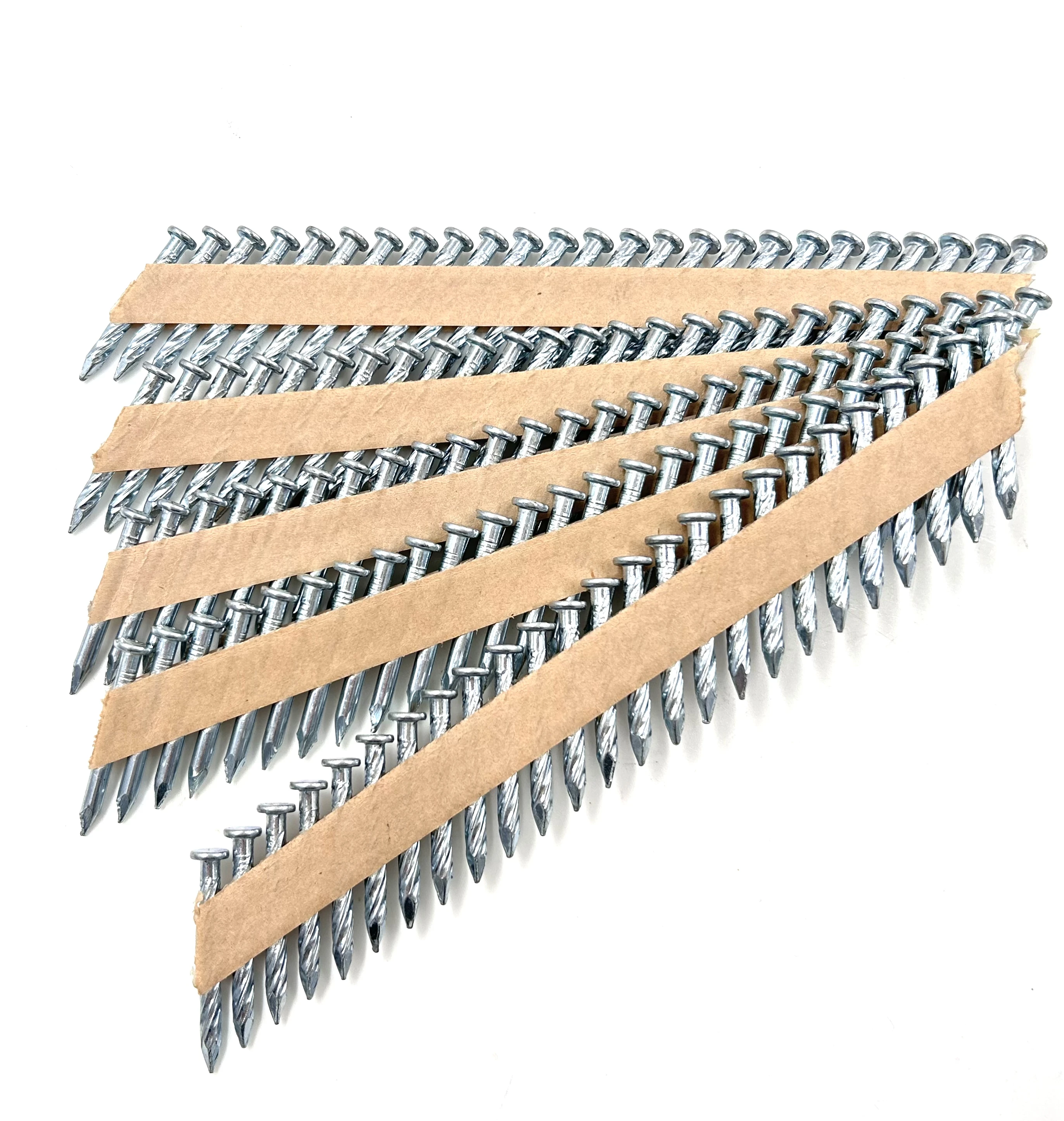 34 Degree Galvanized Smooth Shank Paper Collated Insulation Fasteners Joist Hanger Nails
