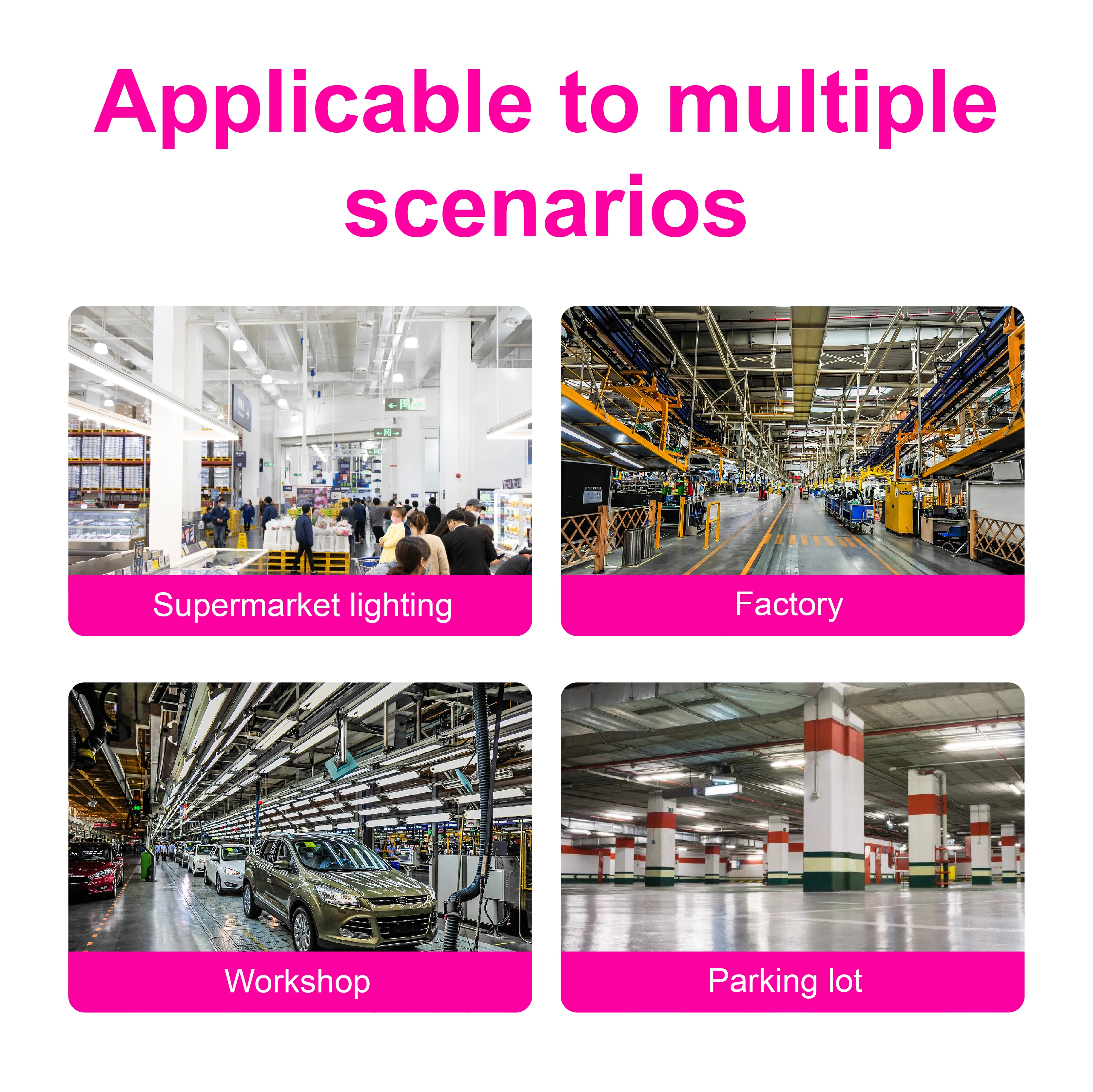 Yuanhui YL30 Energy Saving High Lumen new model tri proof led