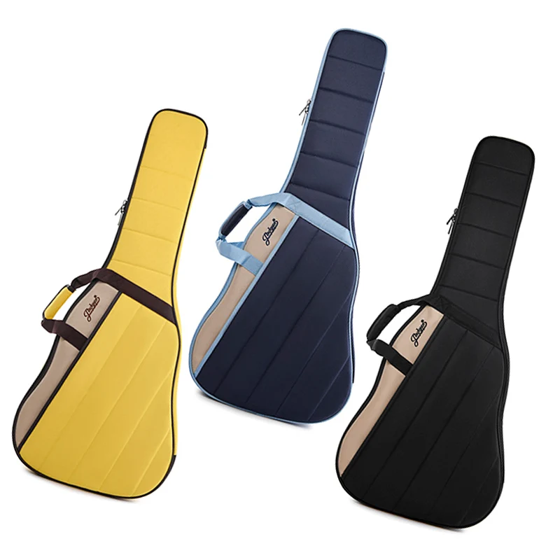 High Quality 20mm Thick Custom Factory Shoulder Strap Pocket for Guitar & Bass Bag Instrument Cases
