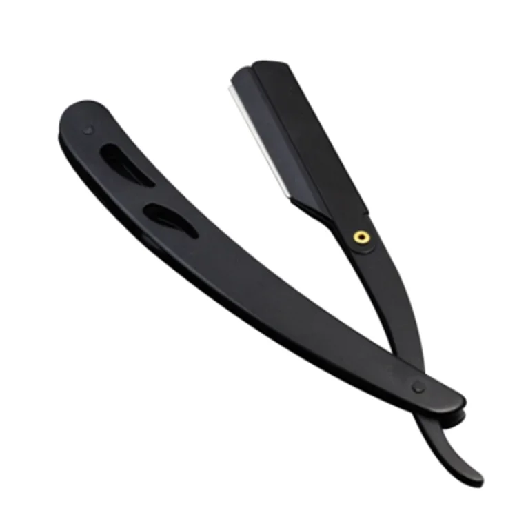 Мужская и Женская бритва с прямыми краями, ручной складной нож для бритья, инструменты для удаления волос, бритва для парикмахера