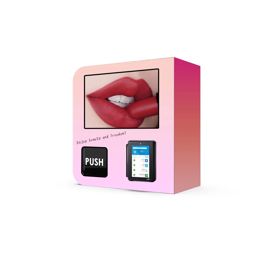 Durable Wall Mounted Product Automatic Make Up Lipstick Vending Machine Game Machines