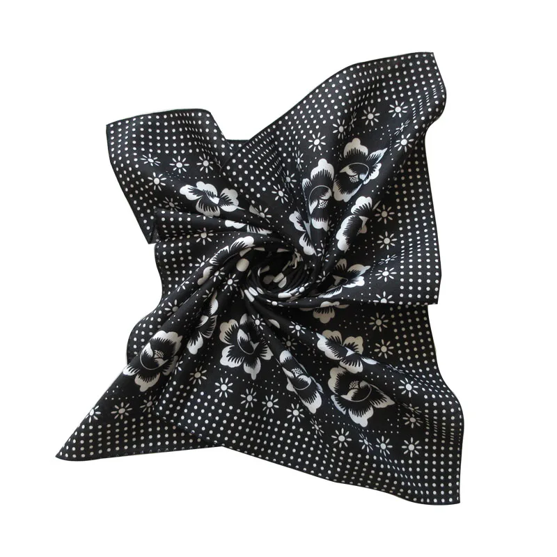 Hip Hop 100% Cotton Black Bandanas for Men