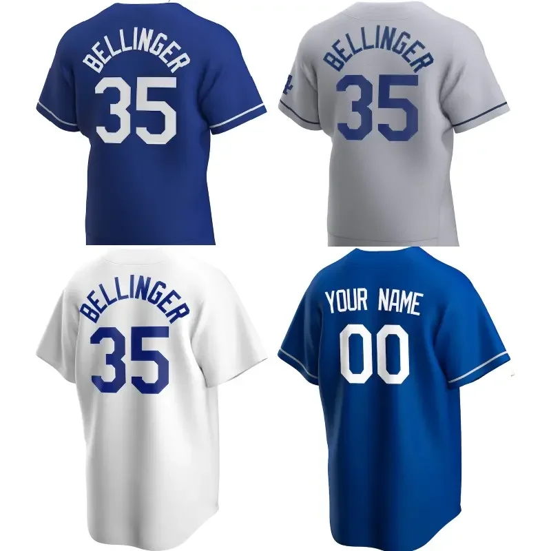 Wholesale Stitched Baseball Jersey Los Angeles 5 Freddie Freeman 22 Kershaw Personalized Printed Your Name Number Team Jersey