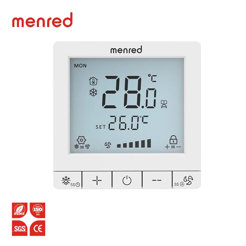 RT Series Smart Home Central Air Conditioner FCU Water Electric Floor thermostat Smart WiFi Thermostat