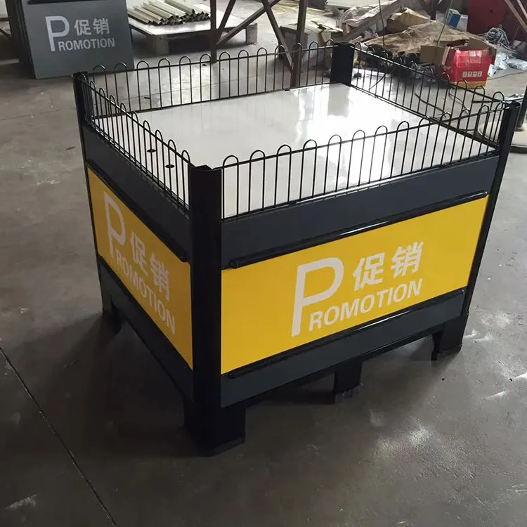 Factory Custom Promotional Retail Display Table Stand For Sampling Table