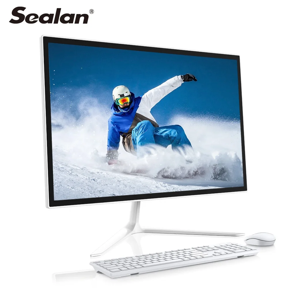 SEALAN 19.1 inch 4G All in One PC 19.5inch 2GB ram 320GB HDD Touch Screen Computer CCTV  monitor pc all-in-one computers