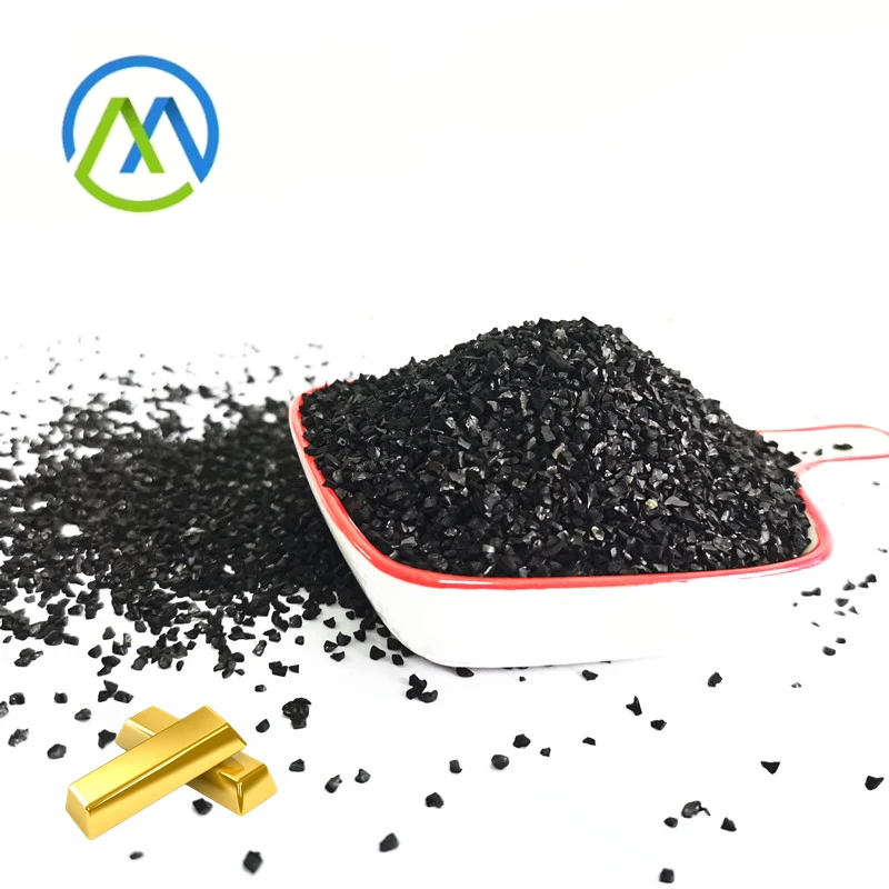Zhengyuan 6x12 mesh granular 25 kg coconut shell water treatment gold recovery activated carbon