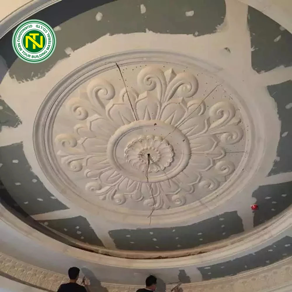 2023  gypsum cornice Interior Decoration Modern Ceiling Cornice Design