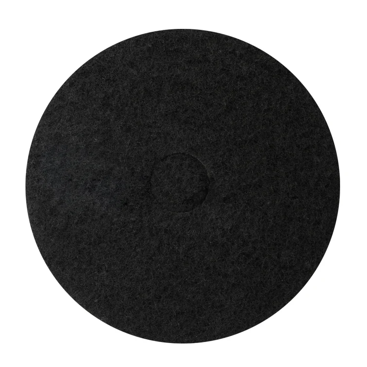 High quality  17 inch floor  Clean  pad  Polishing Pads for Marble Granite  PVC wood waxing nylon fiber