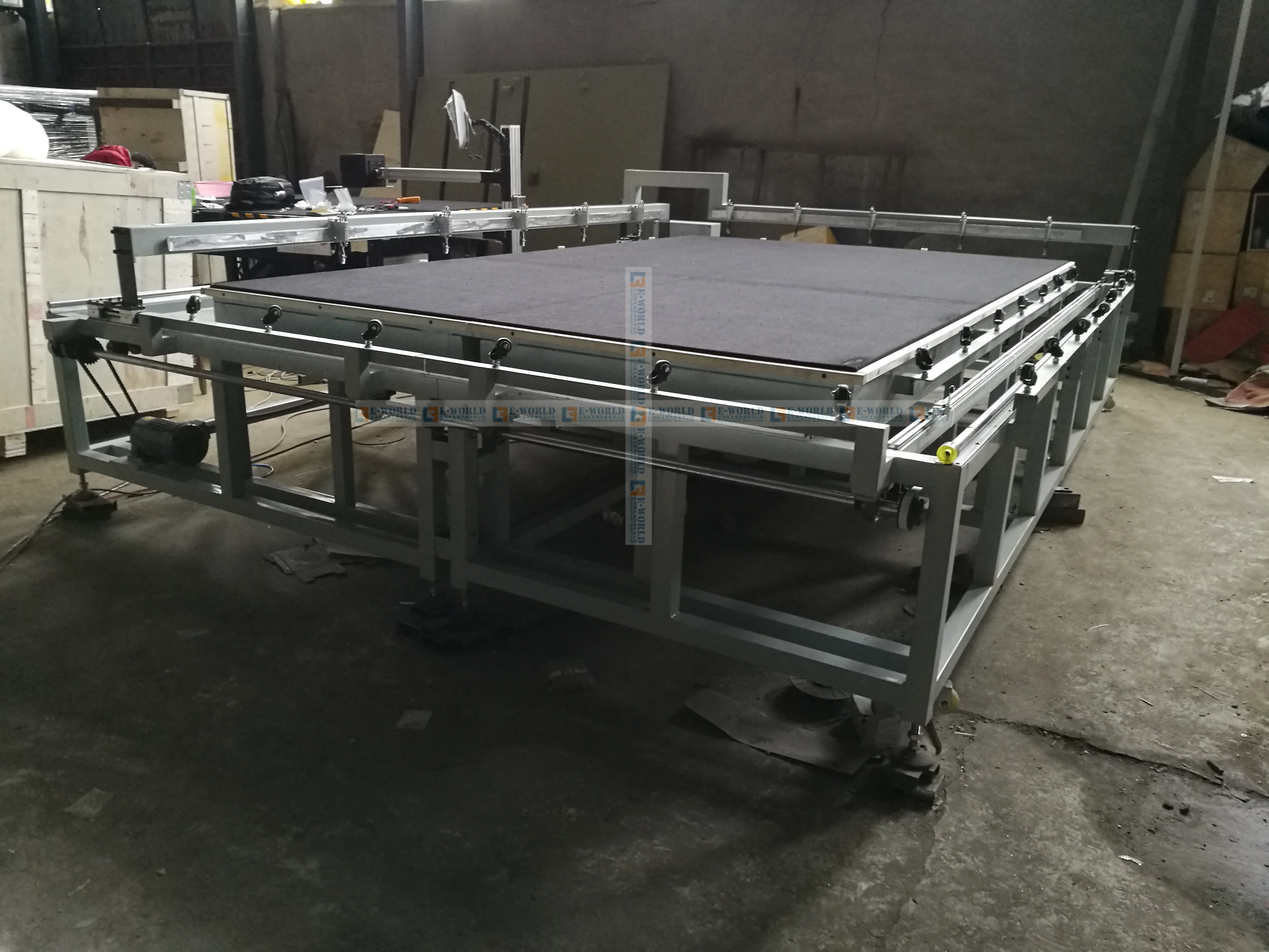 Best-selling semi-automatic glass cutting machinery Semi-automatic Glass Straight Line Cutting Table glass cutting machine