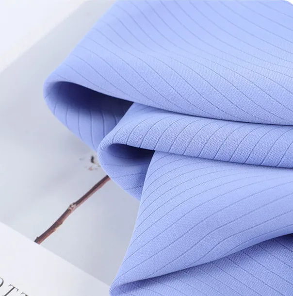 wholesale  100% polyester  stripe burn out SPH fabrics for dresses