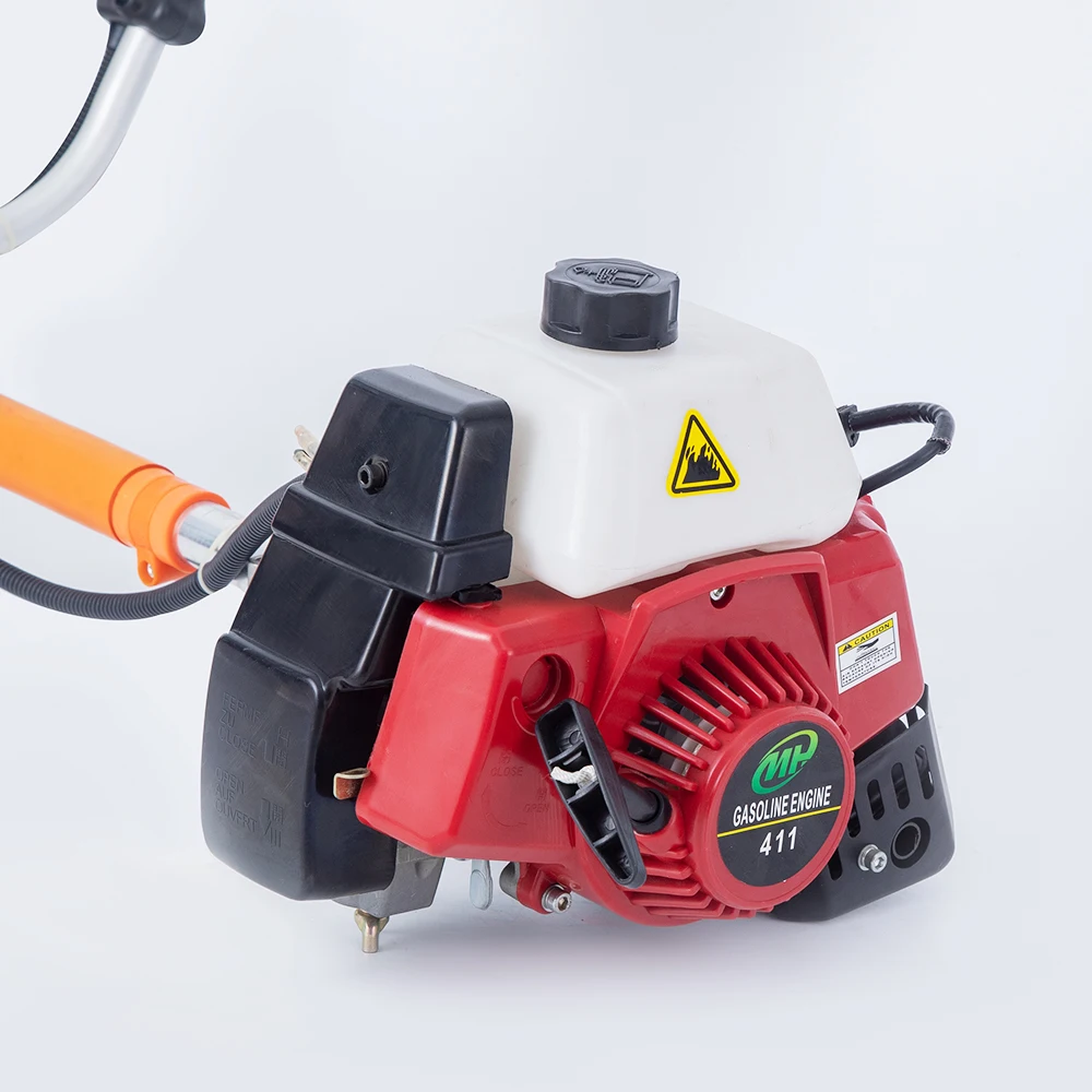 High power single cylinder 40.2cc gasoline brush cutter grass trimmer