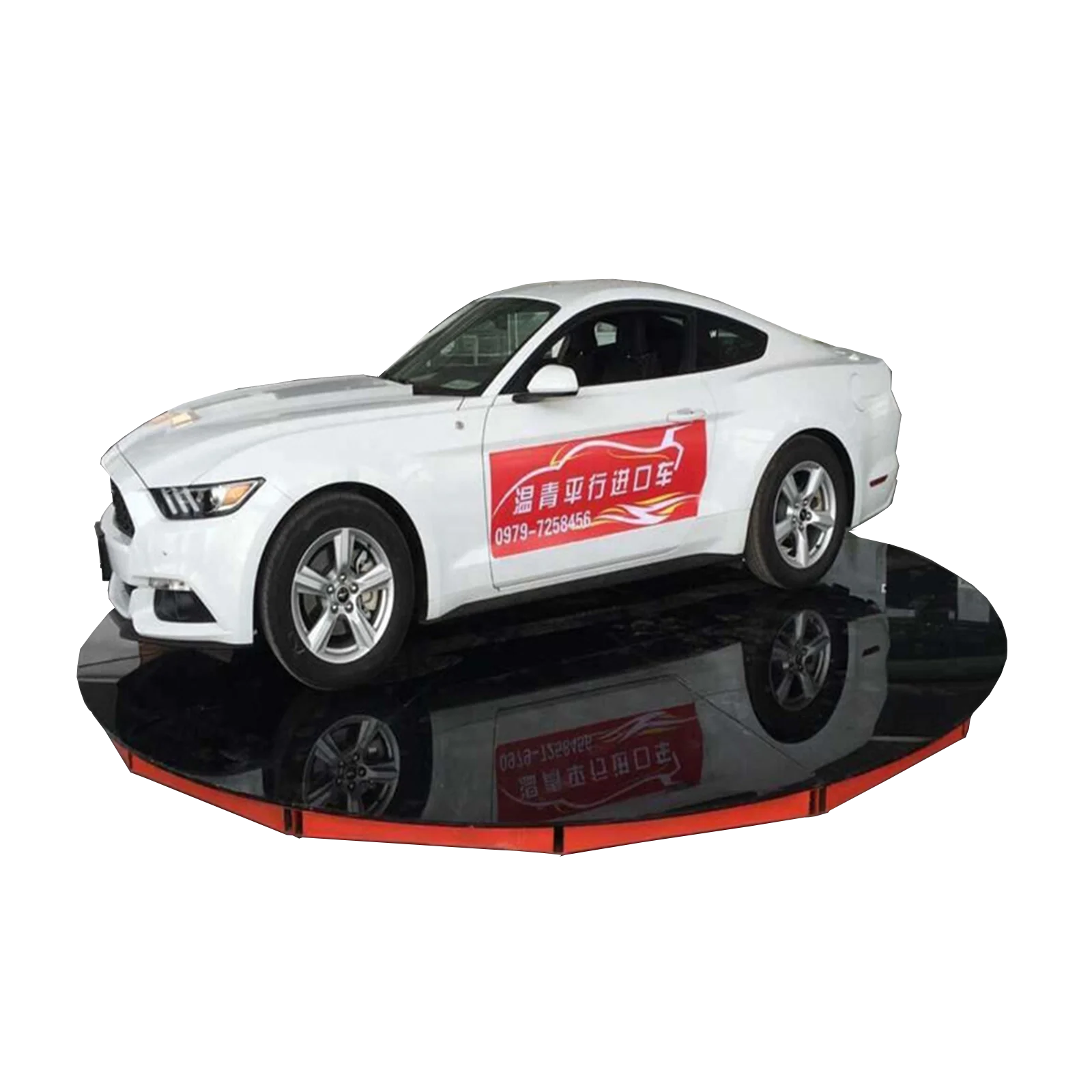 1-5ton Home Use Electric 360 degree Car Rotary Lift Platform With High Quality