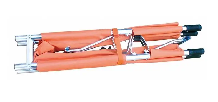 Hospital ambulance aluminum alloy fold emergency stretcher Folding Medical Equipment