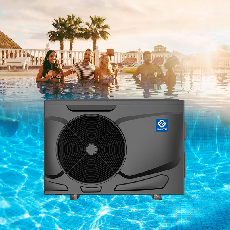 Nulite cheap R32 5kw mini pool heater Mini DC Inverter Swimming Pool Heat Pump