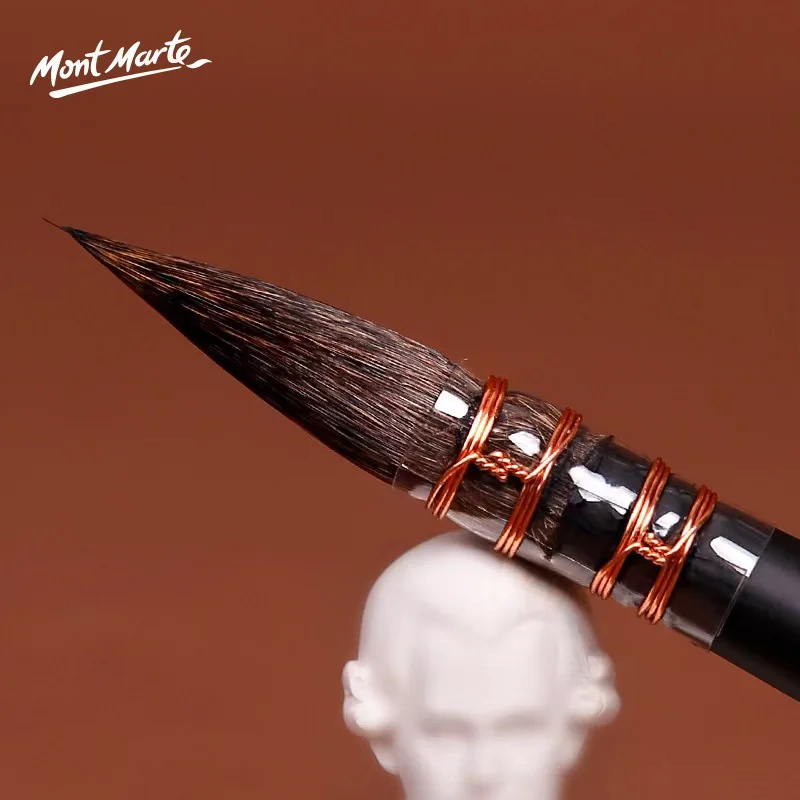 Keep Smiling Calligraphy China Calligraphy Paint Brushes Wood Handle Brush for Writing