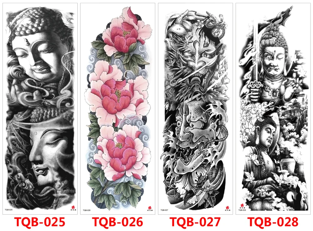 Personality Waterproof Self Adhesive Skin Body Gold Tattoo Sticker Diy Tattoo Temporary