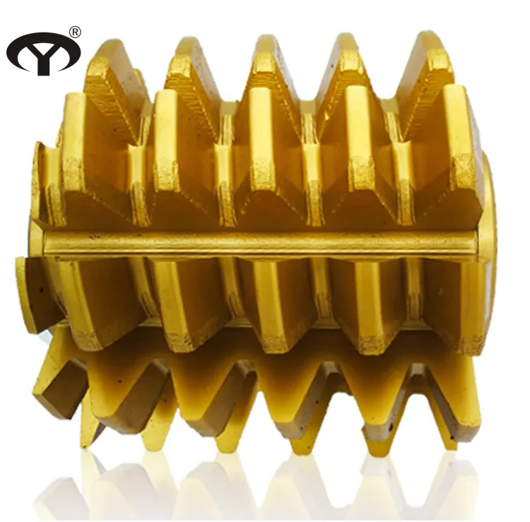 HSS M2 DIN3968 DP Module Gear Hob Cutter with pressure angle 20 degree