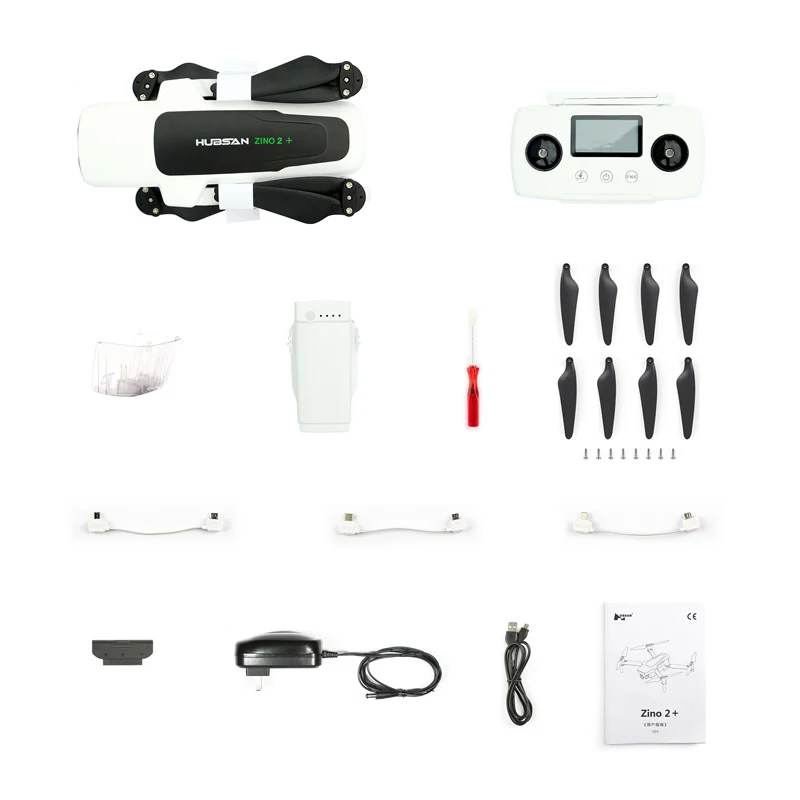 Hubsan Zino 2 Plus GPS Drone with 4K Camera3-Axis Gimbal 9KM 35 Minutes Hubsan Zino 2 Pro Plus