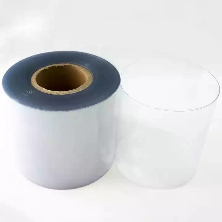 Tianheng Factory Price 300microns Thick Transparent Clear Rigid Pet Sheet Plastic APET/PVC/PP/HIPS  Film for Cosmetics  Pack