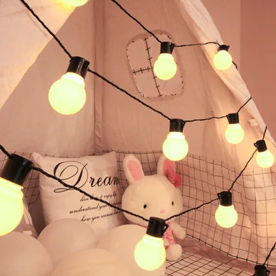 Cross-border light string Edison bulb LED transparent lamp ins romantic atmosphere decorative