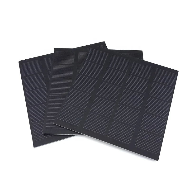 Paneles Solares Portatiles Solar Panels Mono Crystalline Photovoltaic Square 102x102 mm 1.5w Small Light Solar Energy Panel 5 v