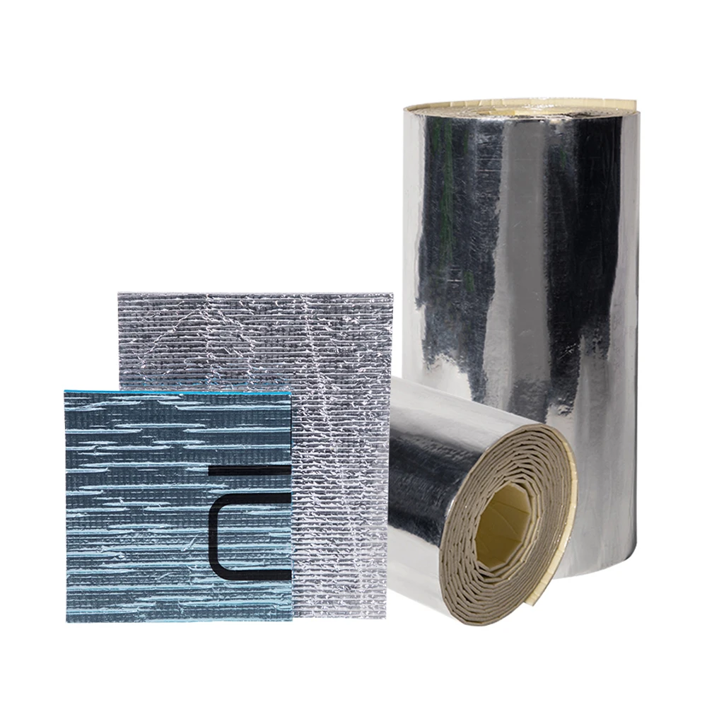 Wholesale Custom Logo Heat Insulator Foam Heat Insulation Materials Aluminum Foil Thermal Preservation Roll