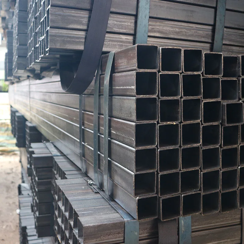 Galvanized Black rectangular hollow section tube square steel pipe rhs shs