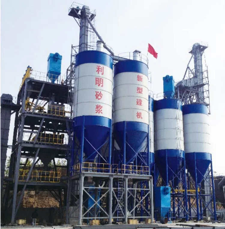 Low Investment Money Earning 10-20T/H Tile Adhesive Making Machine Dry Mix Mortar Plant Prices for Sale