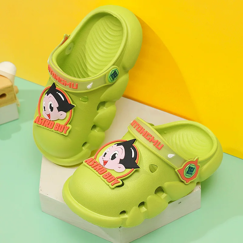 
2021 Unisex Summer Garden Shoes Cartoon Cute Eva Children Clogs Kids Beach Garden Sandals dropshipping Clogs for Children 