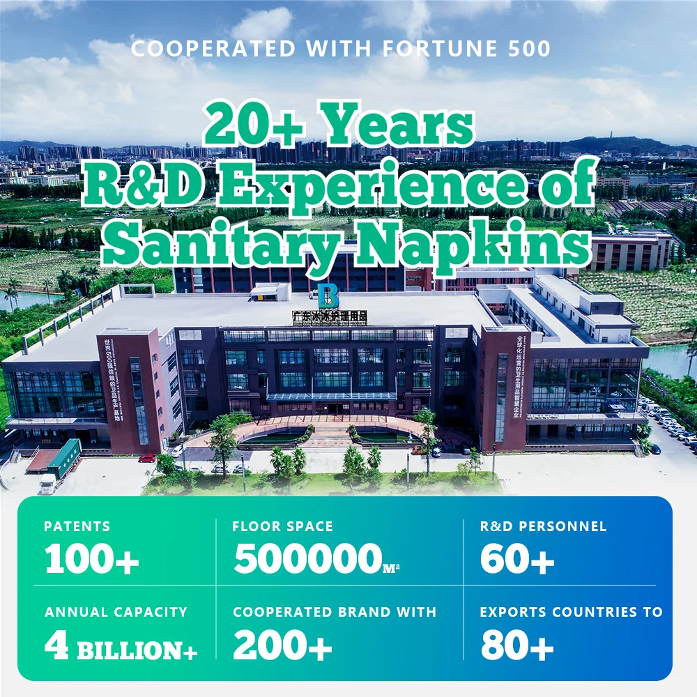 Bamboo Herbal Breathable Natural Cotton Pad for Women Ladies Teens