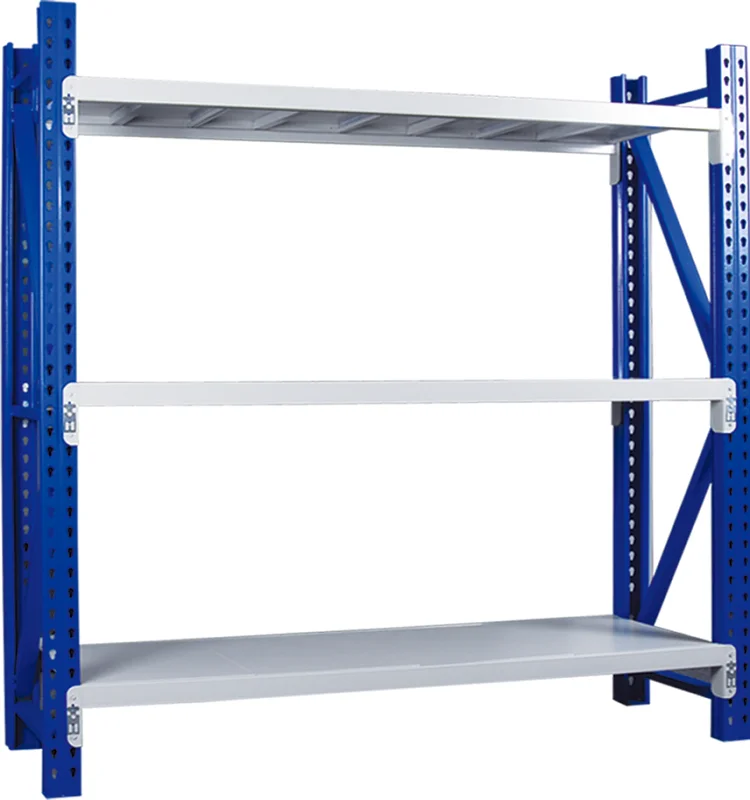 
Medium Heavy Duty Storage Racking For Bulk Warehouse Pallet Metal Shelf Selective Display Rack Powder Coating 