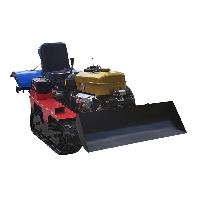 Factory Batch Supply Chinese Mini Crawler Front Dozer Tractor Tiller Rotary Tractor Crawler Tractor Price