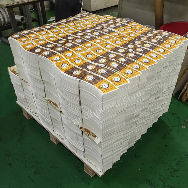 Hot sale  high quality digital printing 1-6 colors 150gsm single wall cup PE/PLA paper fan